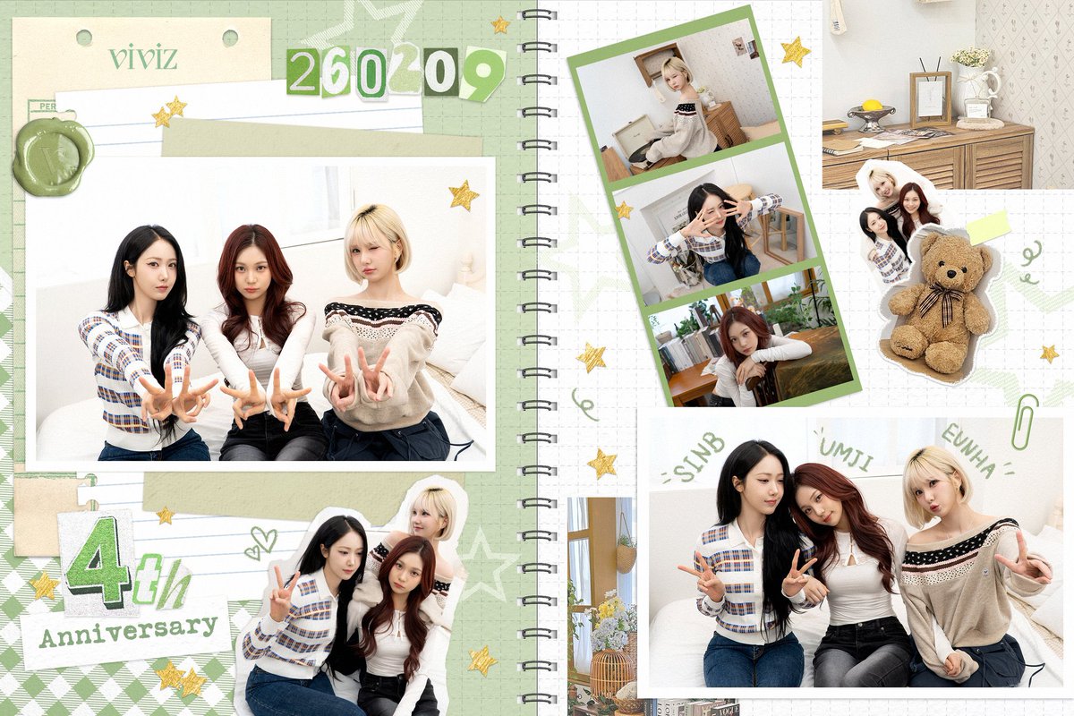 230209 비비지 데뷔 1주년               240209 2주년

250209 3주년                                    260209 4주년