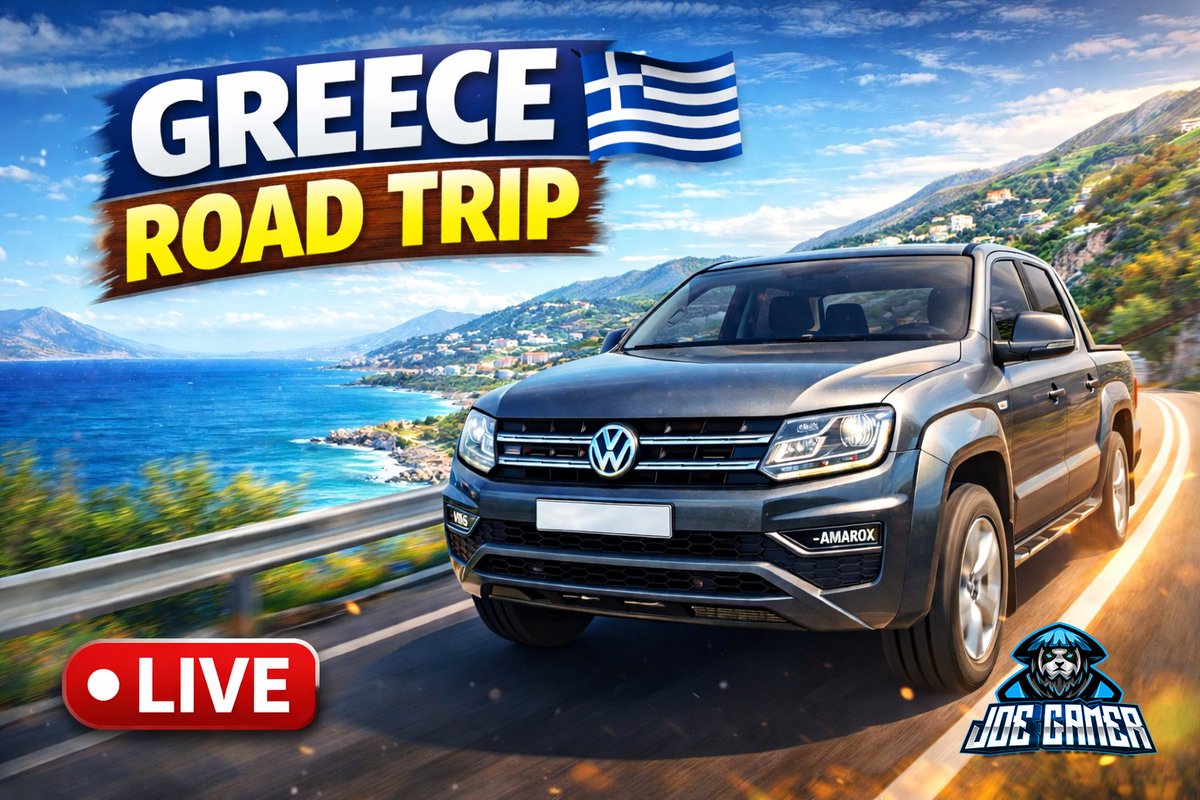 Joe_Gamer007's tweet image. 🇬🇷 Took the VW Amarok V6 on a scenic road trip across Greece in ETS2 🚙🌊
Relaxed driving, beautiful roads, pure vibes.

Watch here 👇
youtube.com/live/SWjilNnUo…

#ETS2 #VWAmarok #SimDriving