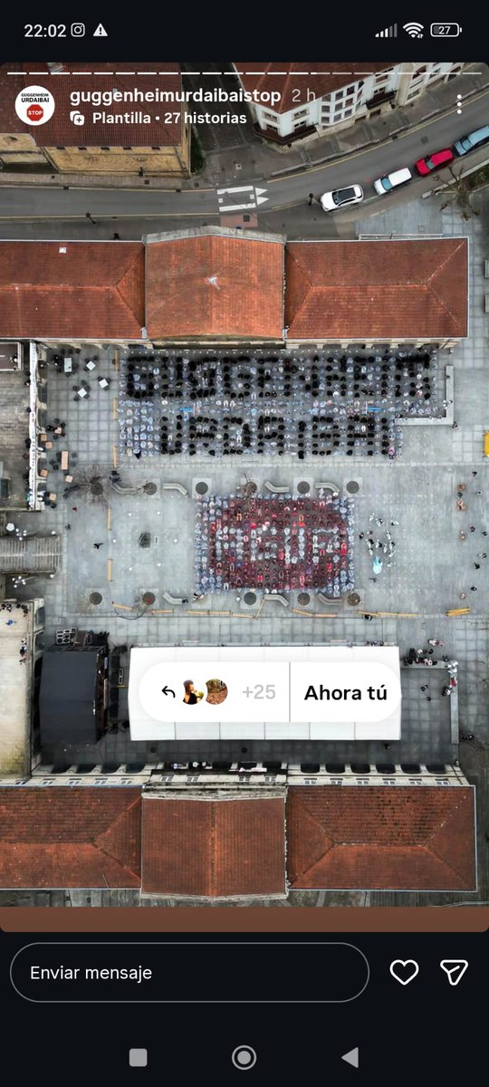 🎉 Ayer en Gernika celebramos que el movimiento ciudadano ha paralizado el proyecto Guggenheim Urdaibai
Desde la Plataforma <a href="/guggenurdaibai/">guggenheimurdaibaistop</a> lo dejaron claro: no fue la burocracia, fue la ciudadanía quien lo frenó
Zorionak Urdaibai! 🎉
<a href="/GreenpeaceEUS/">Greenpeace Euskadi</a>
<a href="/ekologistak/">Ekologistak Martxan</a> 
<a href="/Fridays4future/">Fridays For Future</a>