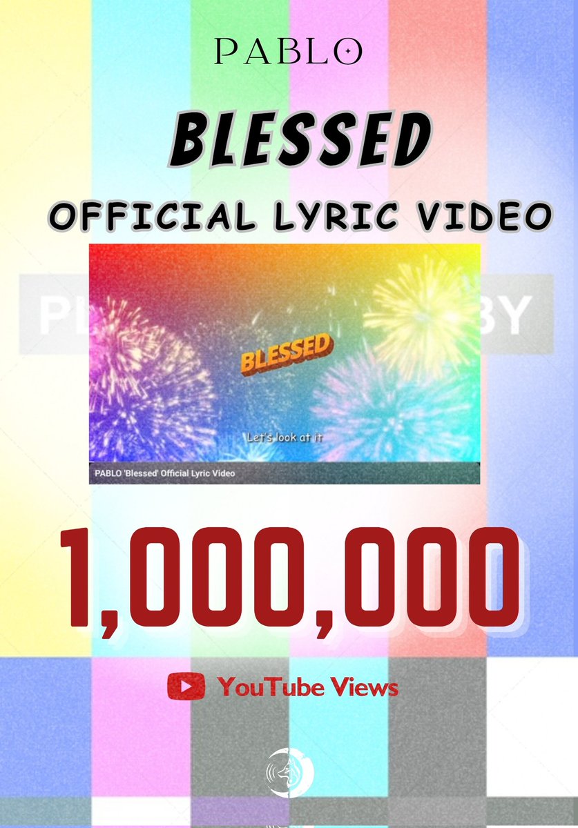 loboofficialYT's tweet photo. 'Blessed' Official Lyric Video have reached 1 Million Youtube Views!
May you be blessed more, streamers!

Watch here: https://t.co/Nv5rDKqPwA

@imszmc
#PABLO #BLESSED #PABLOLaonAlbum https://t.co/YbY8WxH8oA