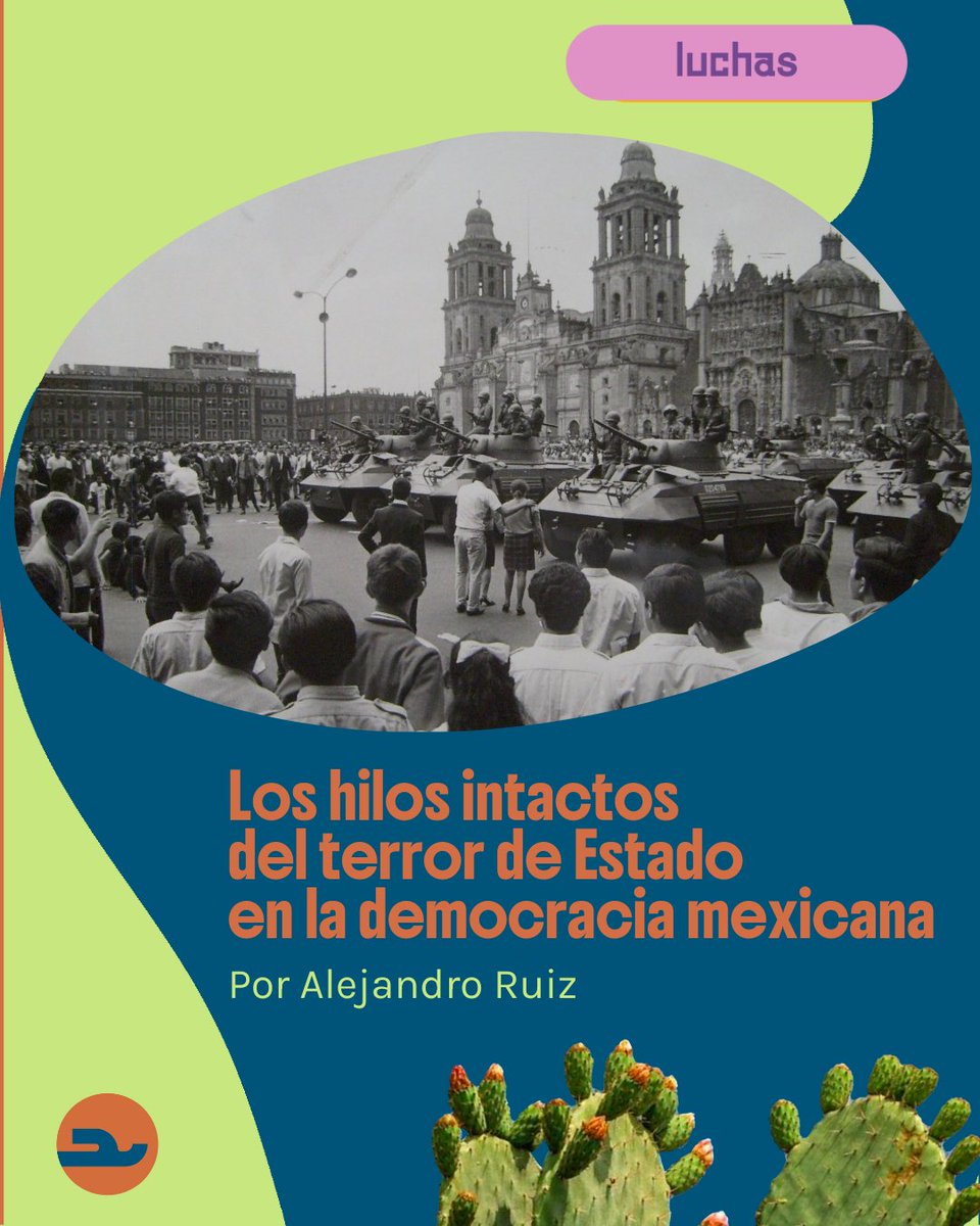 🌳 Ceiba te trae esta semana una edición especial sobre la lucha de nuestros pueblos contra los mecanismos de opresión, sean políticas de estado o de organizaciones fascistas en nuestros territorios:

🇲🇽 La tradición de asilo fue la cara pública. La tortura en campos militares,