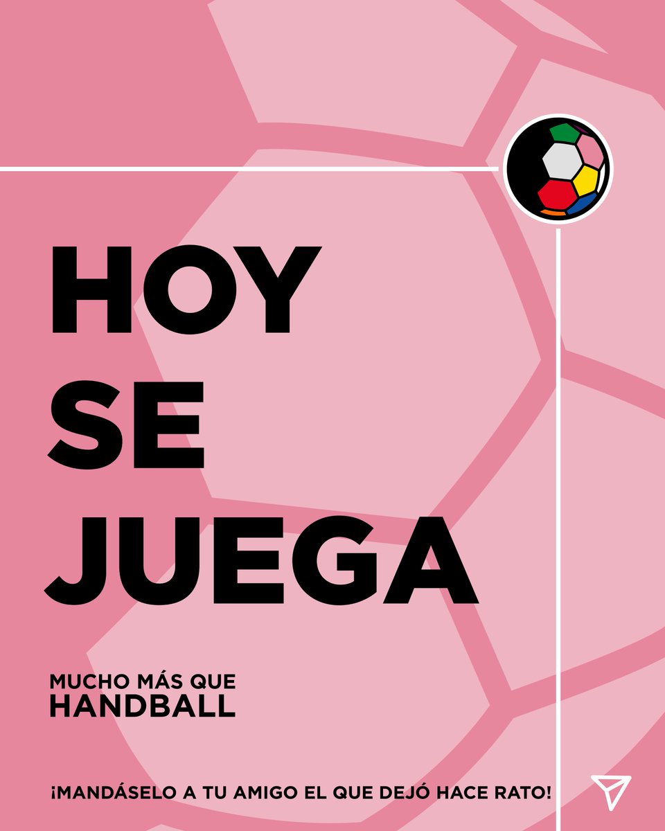 ¡¡¡HOY SE JUEGA!!!
⏰ 17 a 19 hs.
👉¡Vengan temprano! 
*Es muy posible que se extienda!
📍 Gimnasio Sagrada Familia
💰 Recordá que a partir de ahora se paga ANTES de jugar.
👉 Podés transferirnos ahora a nuestro alias handball.libre.mp
💵 O pagar en efectivo o transferencia