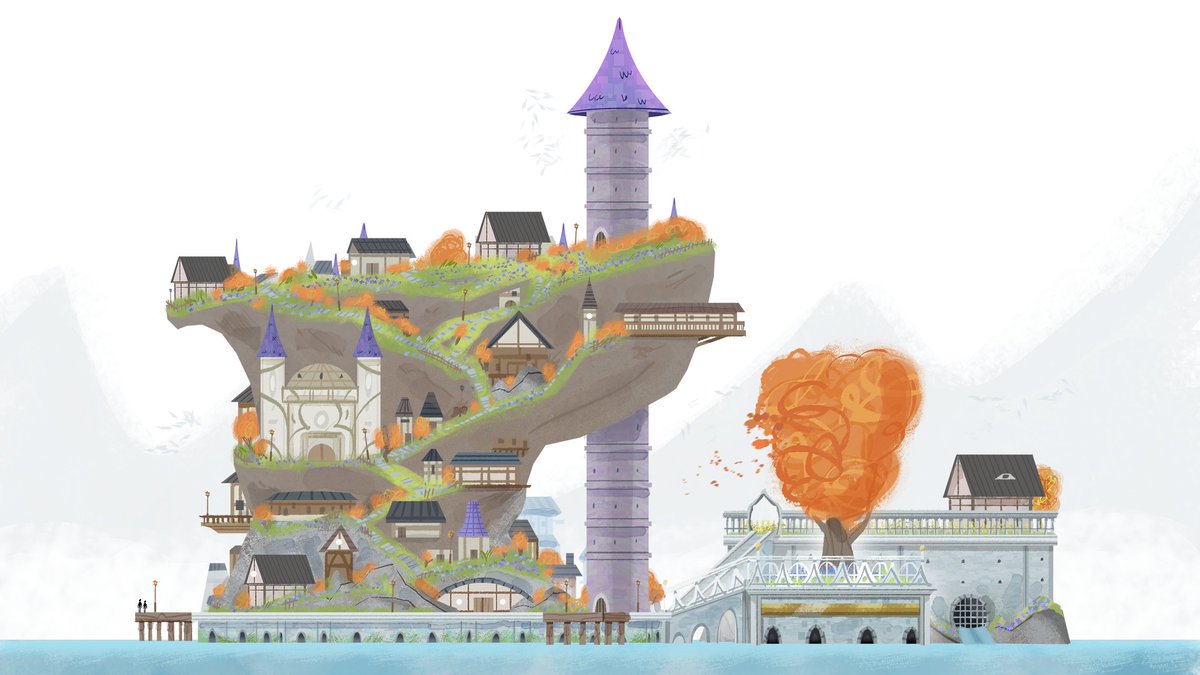 wpmcquaide's tweet image. Some initial exploration/iteration for a new fantasy project I'm working on.

#visualdevelopment #visdev #environmentdesign #animation
