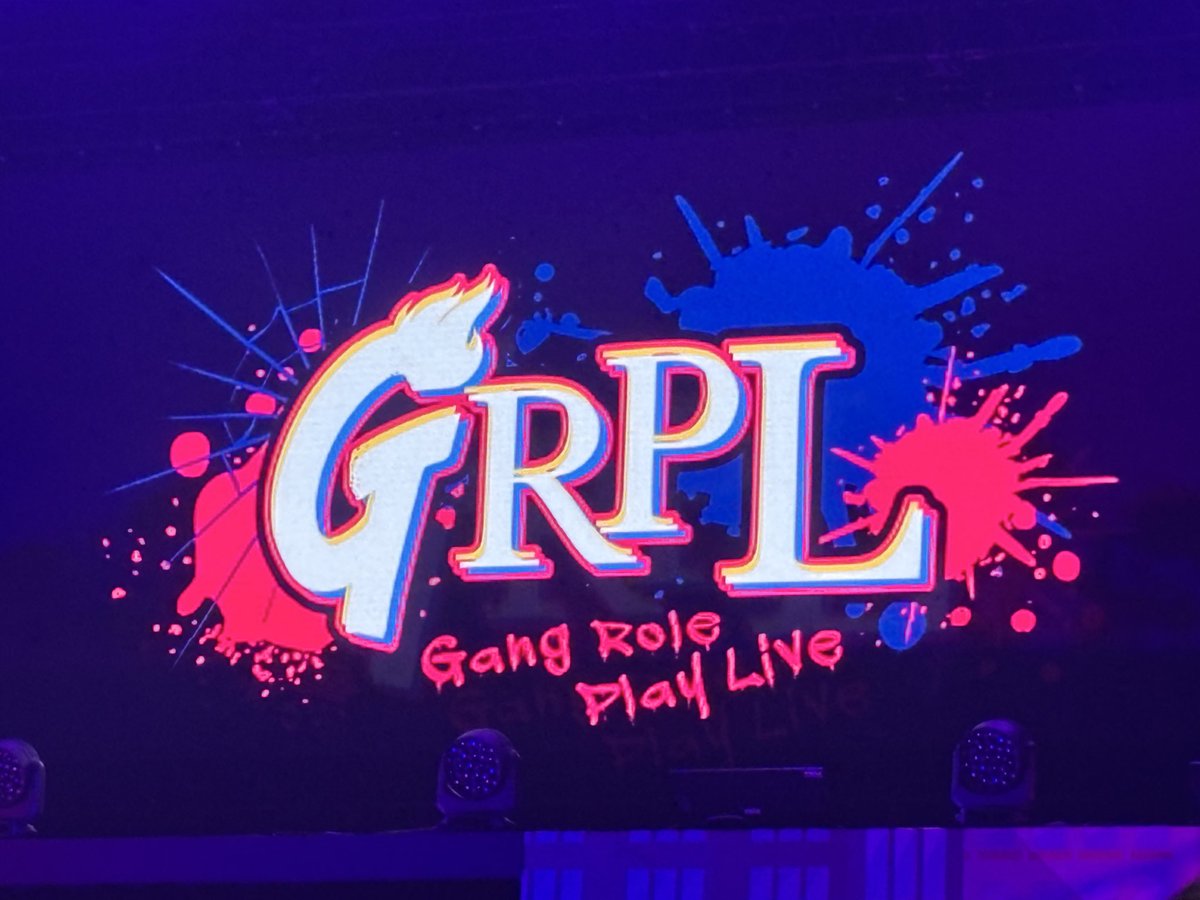 _juri_'s tweet photo. 2/7,8はGRPL行ってきた！7日はGang role play live 今回は銃から火花は出るわ特効で炎は出るわボスはバイクで登場するわド派手な演出でめっちゃカッコよかった！8日は中の人達として歌ありゲームありのファンミ的なやつ！いつもながらRPLはストグラの世界をリアルに再現してくれてめっちゃいいのよ！ https://t.co/jSXM7gaVvG