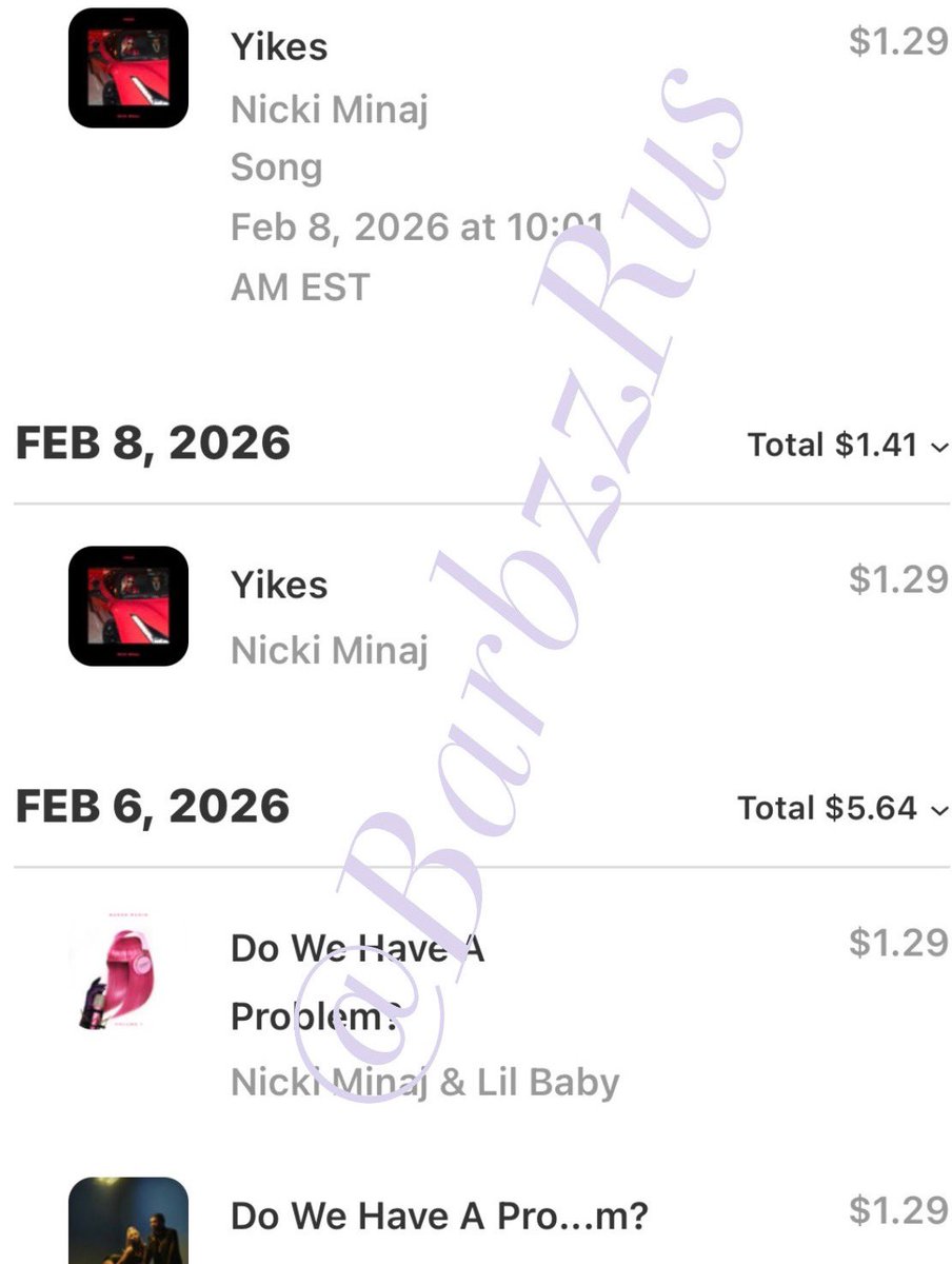 BarbzzRus's tweet image. Still Celebrating YIKES 6 Year Anniversary‼️
#Yikes by @NICKIMINAJ #Stream #BuyNow