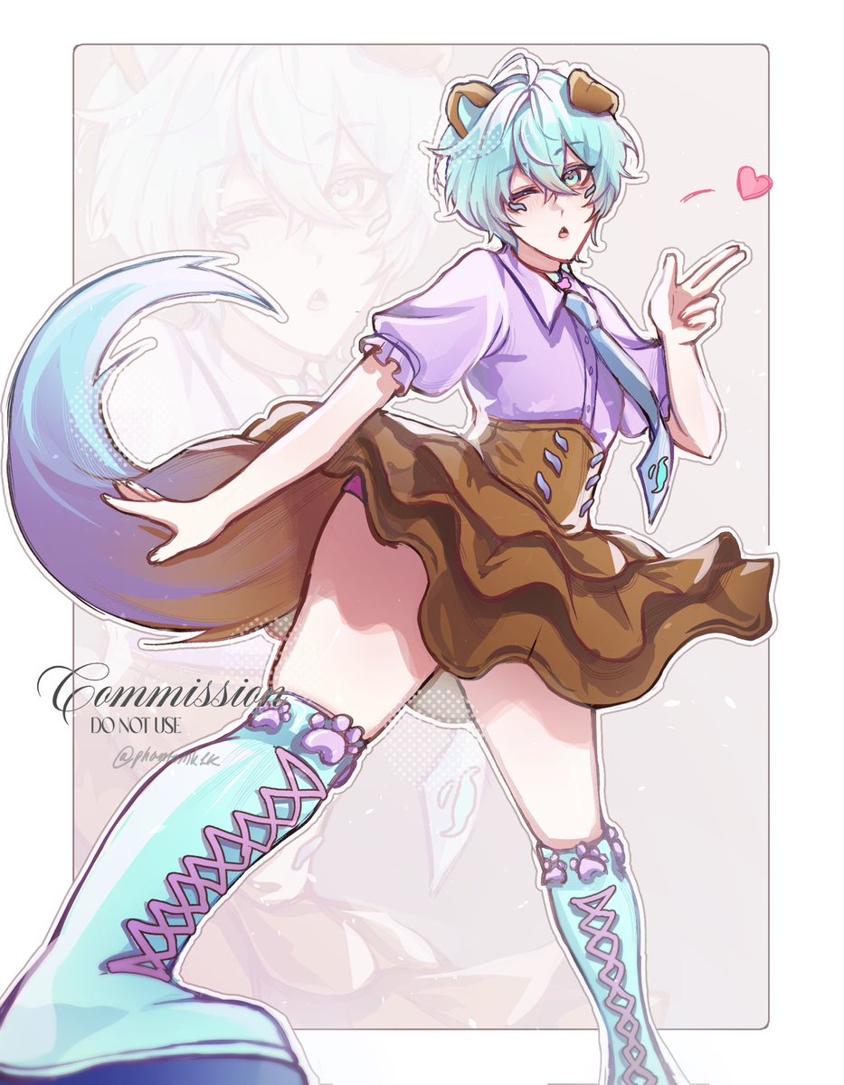 Commission for <a href="/DatRandomPanda/">DatRandomPanda || VTuber</a> 🩷 #VGen #Commission #DigitalArt