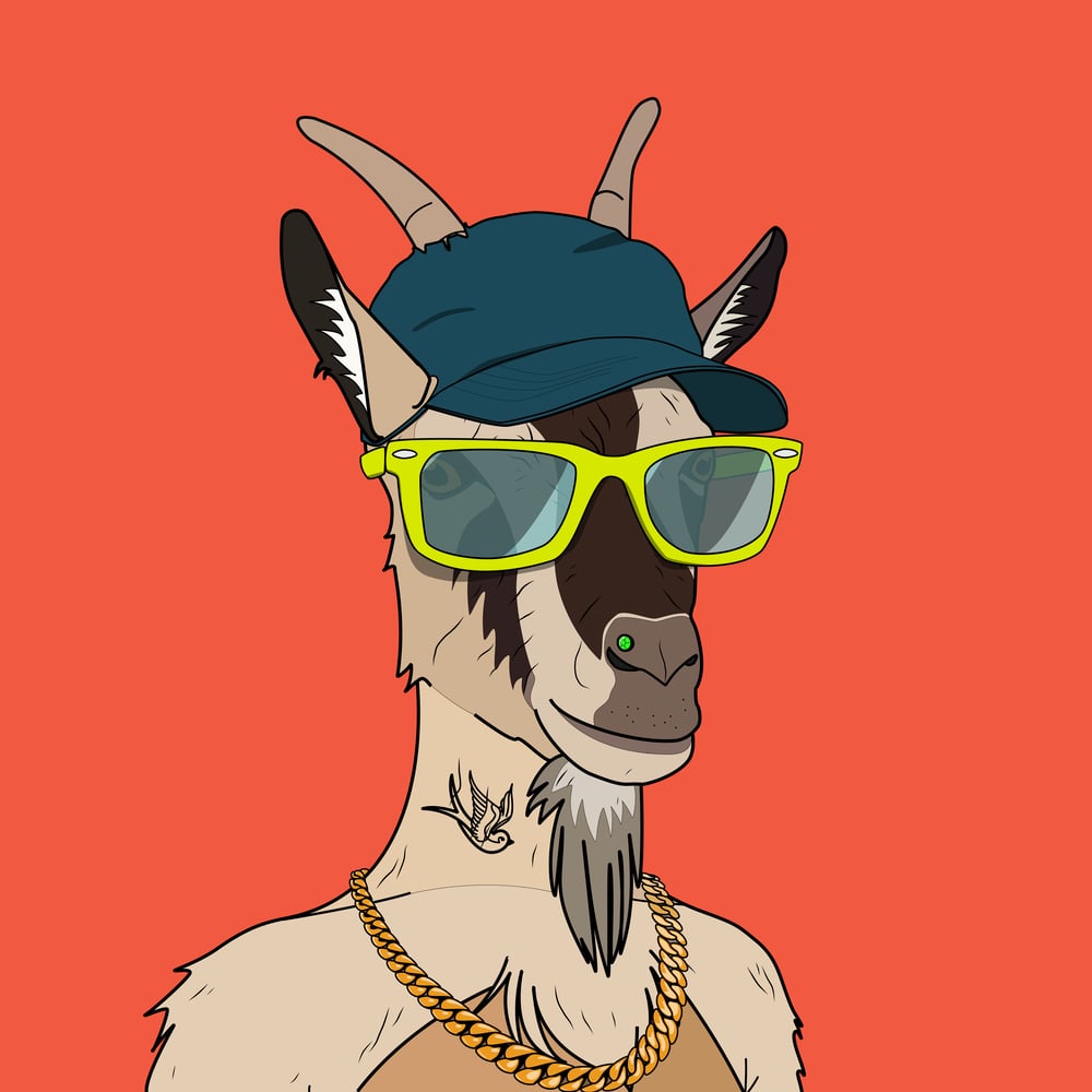 GOATtribeSales's tweet photo. 🚨 GOAT Tribe Sale 🚨

Goat Tribe #3648 was sold for 42 $ADA
Chocolate Peanut (12.08%) with trait Hacker Green Baseball Cap (1.00%)
Rarity - 2251/10000
#GoatTribe #LFGoat 🐐

Floor 🧹 - https://t.co/itVBSWTJHm
Pool PM 🟣 - https://t.co/yWsJ0iOSIw https://t.co/YMjnlqCuNb
