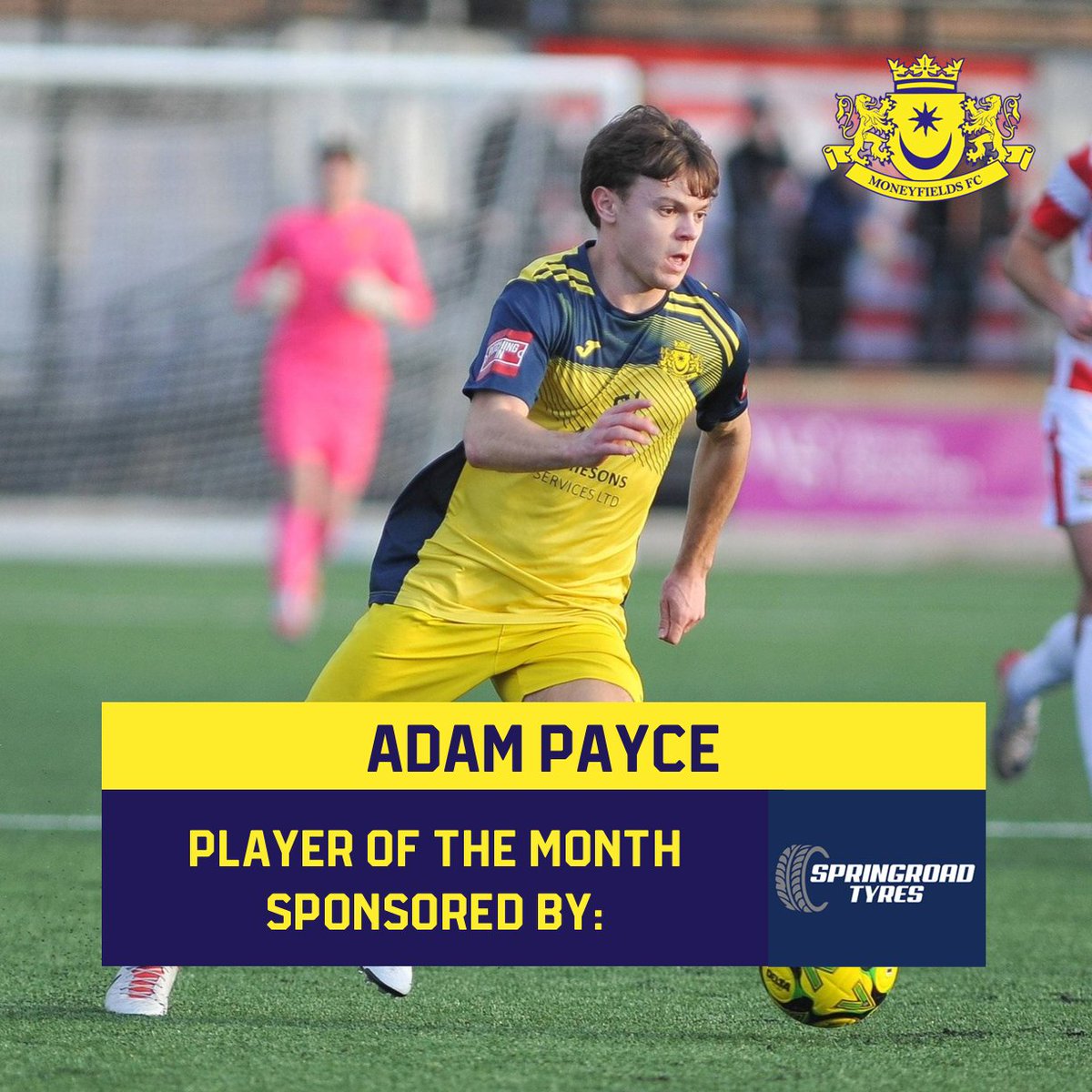 🏆 After a tight vote — with Jack Farrier edging it on X and Paycey topping the Instagram poll — your January Player of the Month, for the second month running, is <a href="/AdamPayce/">Adam Payce</a> 👏

#UpTheMoneys