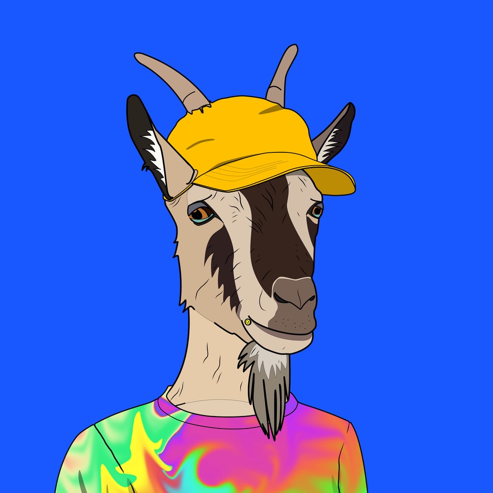 GOATtribeSales's tweet photo. 🚨 GOAT Tribe Sale 🚨

Goat Tribe #2010 was sold for 37 $ADA
Chocolate Peanut (12.08%) with trait Tie-Dye T-Shirt v2 (1.03%)
Rarity - 7406/10000
#GoatTribe #LFGoat 🐐

Floor 🧹 - https://t.co/itVBSWTJHm
Pool PM 🟣 - https://t.co/GwaghwcC6W https://t.co/p6ewP6l6i7