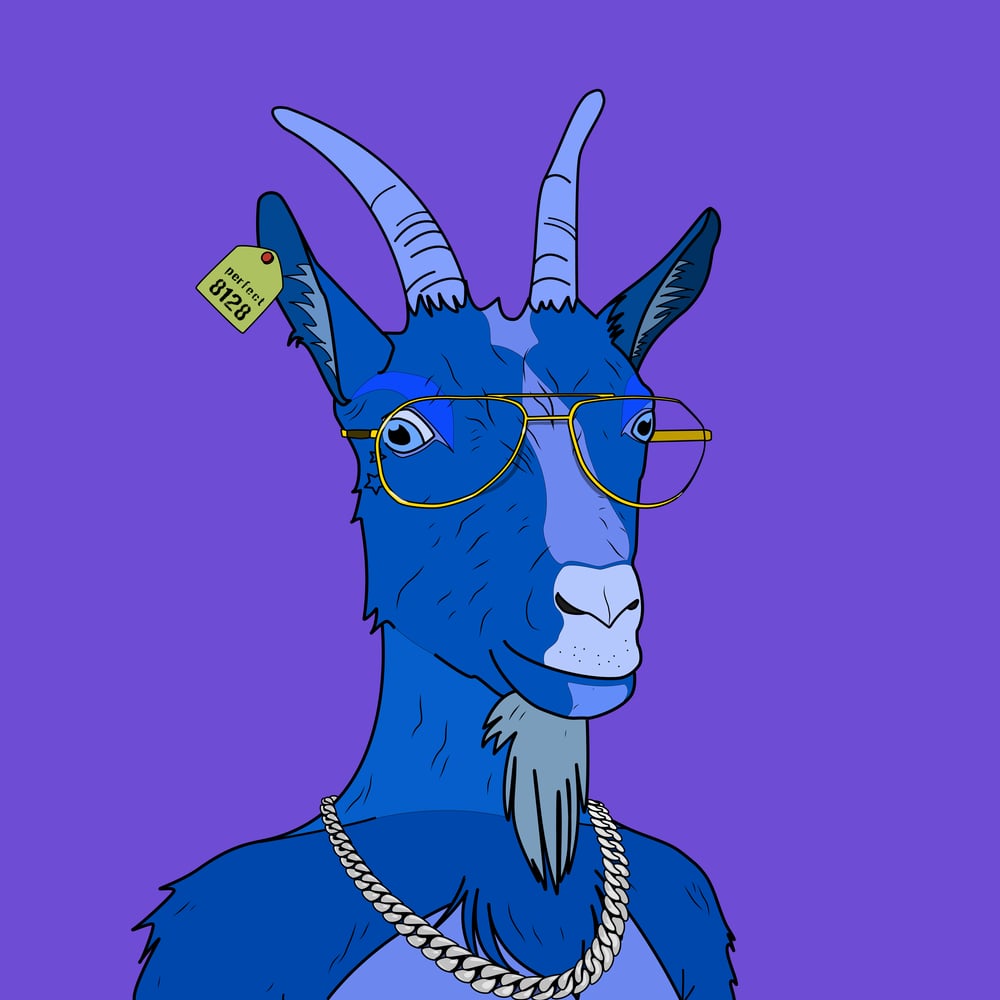 GOATtribeSales's tweet photo. 🚨 GOAT Tribe Sale 🚨

Goat Tribe #0683 was sold for 47 $ADA
Cobalt (4.41%) with trait Stars Face Tattoo (1.28%)
Rarity - 2462/10000
#GoatTribe #LFGoat 🐐

Floor 🧹 - https://t.co/itVBSWTJHm
Pool PM 🟣 - https://t.co/fRW2JwvDpj https://t.co/4jBhiYJsSA