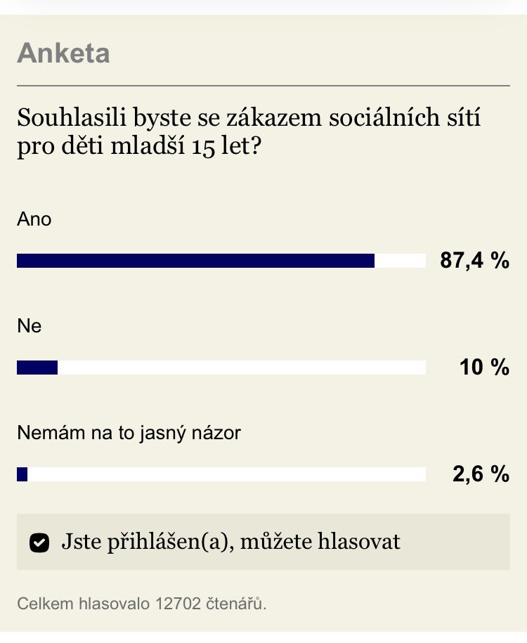 Morovejm ranám, jménem stát a občanská společnost, neni nic do toho, jestli moje děti polezou na YouTube, Facebook nebo třeba diskuzní fórum o Bingovi.

Strčte si to svoje sociální inženýrství do prdele a nevotravujte normální lidi, buzeranti.