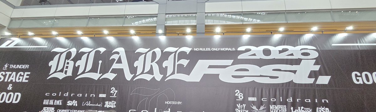 be2201LIVE's tweet photo. ブレア2日間お疲れ様でした
やっぱ最高～
1番大好きなフェス
地元で誇れるフェス
また3年後なのかもっと空くのかは分からないが次の開催も必ず行きます
#ブレア
#BLAREFEST2026 https://t.co/8duc8RIGwh