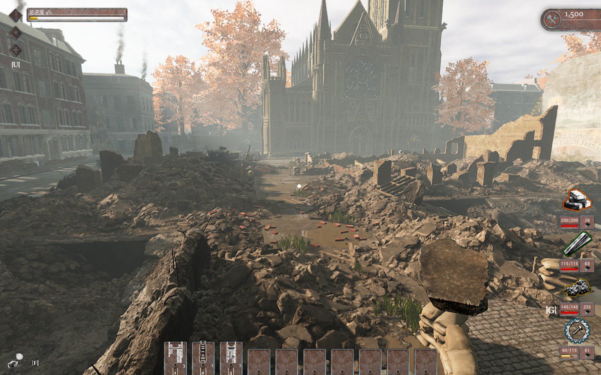Goldenflame1206's tweet photo. If this is the scene I had to look at every day, I wouldn't be in a good mood either. Staring at these lifeless ruins, assessing work that might never get finished, dealing with tedious reports, having to keep soldiers (and Germans) in line it would be hard without strong methods https://t.co/eegUZYhagG