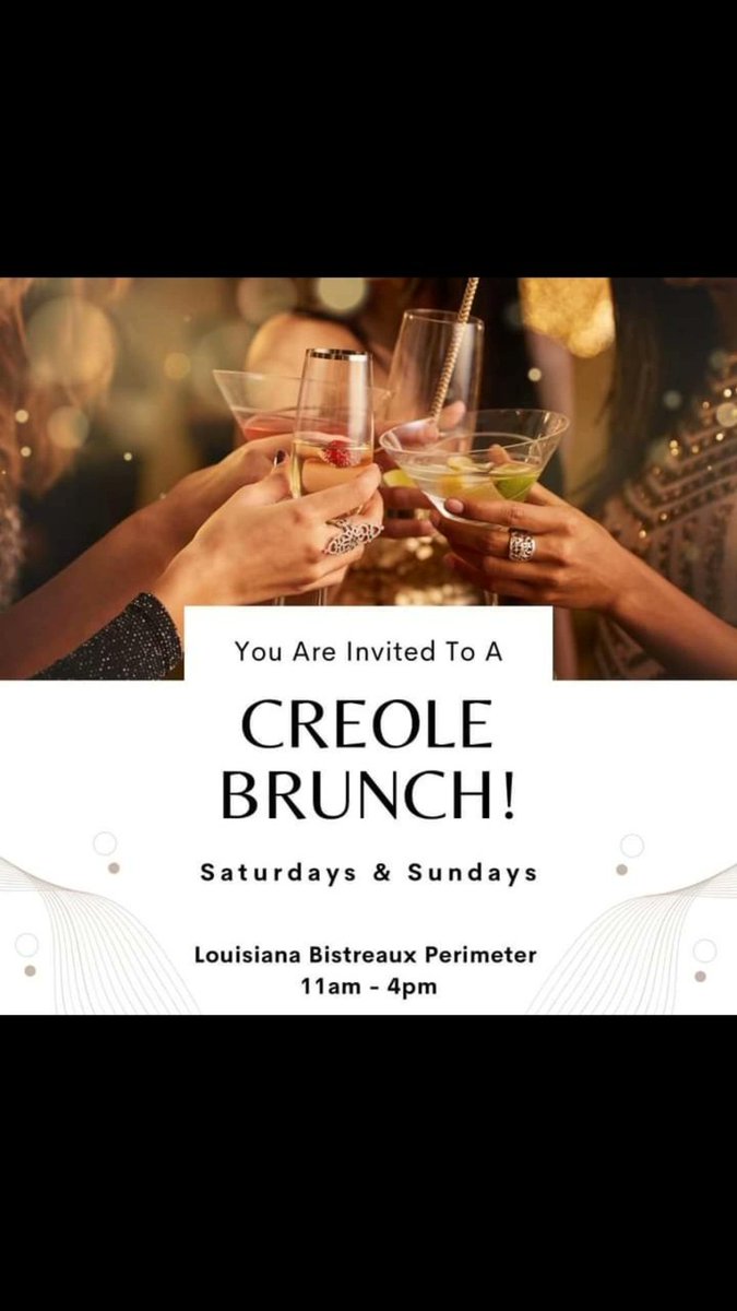 BuckheadAtNight's tweet image. Sunday #Brunch
#Buckhead #Decatur #Perimeter #EastPoint