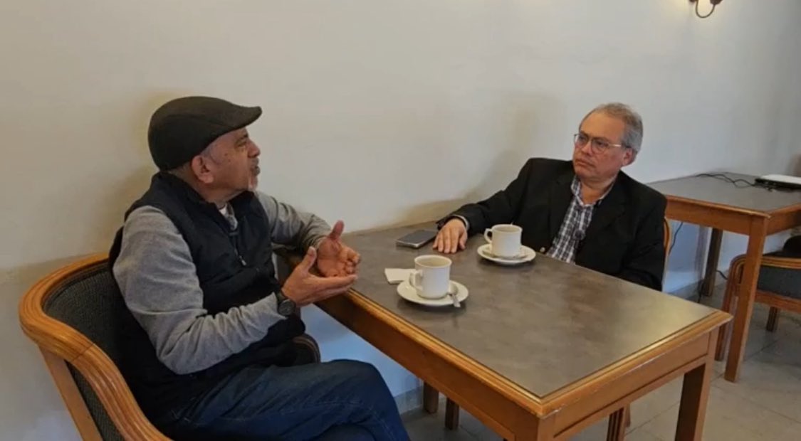 Gracias al periódico Entre Todos y a su director Juan Noé Fernández, por la entrevista y charla sobre periodismo y medios de comunicación. facebook.com/share/v/1N1Hey…