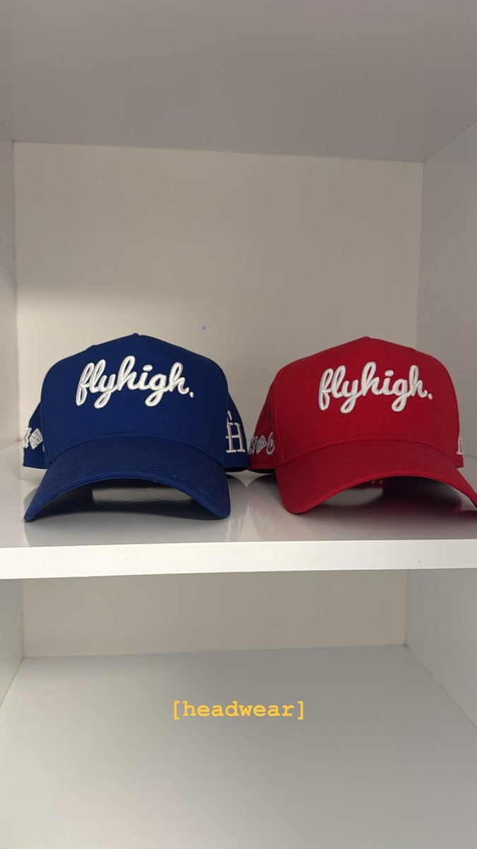_drunkey's tweet photo. new caps from my brand what you think? https://t.co/l1WtjfjupH