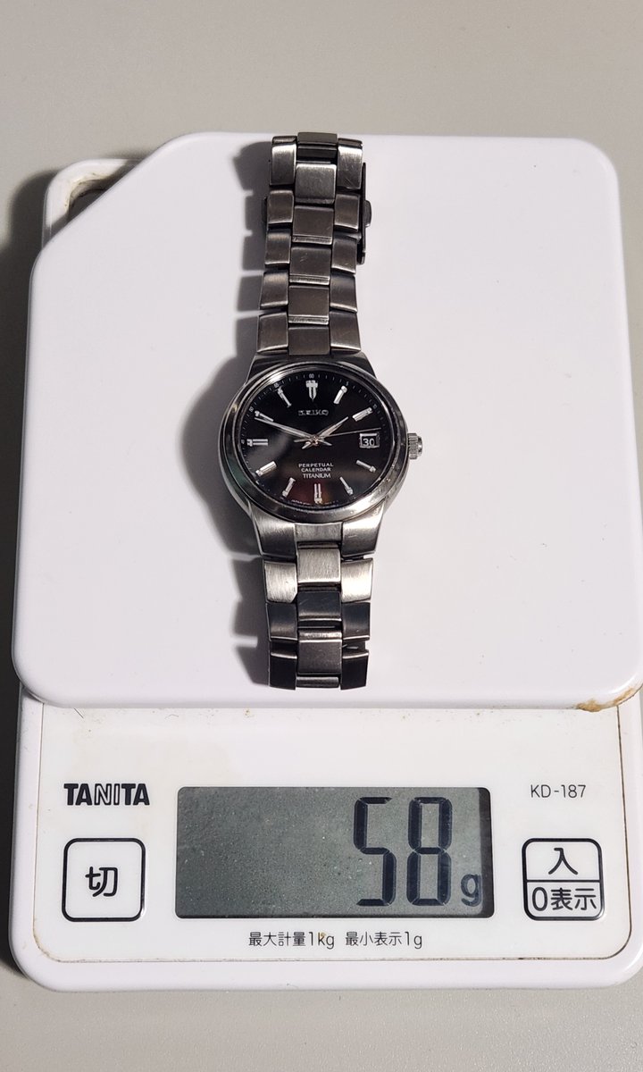 SEIKO 8F32-00J0 パーペチュアルカレンダーのオーバーホール完了 