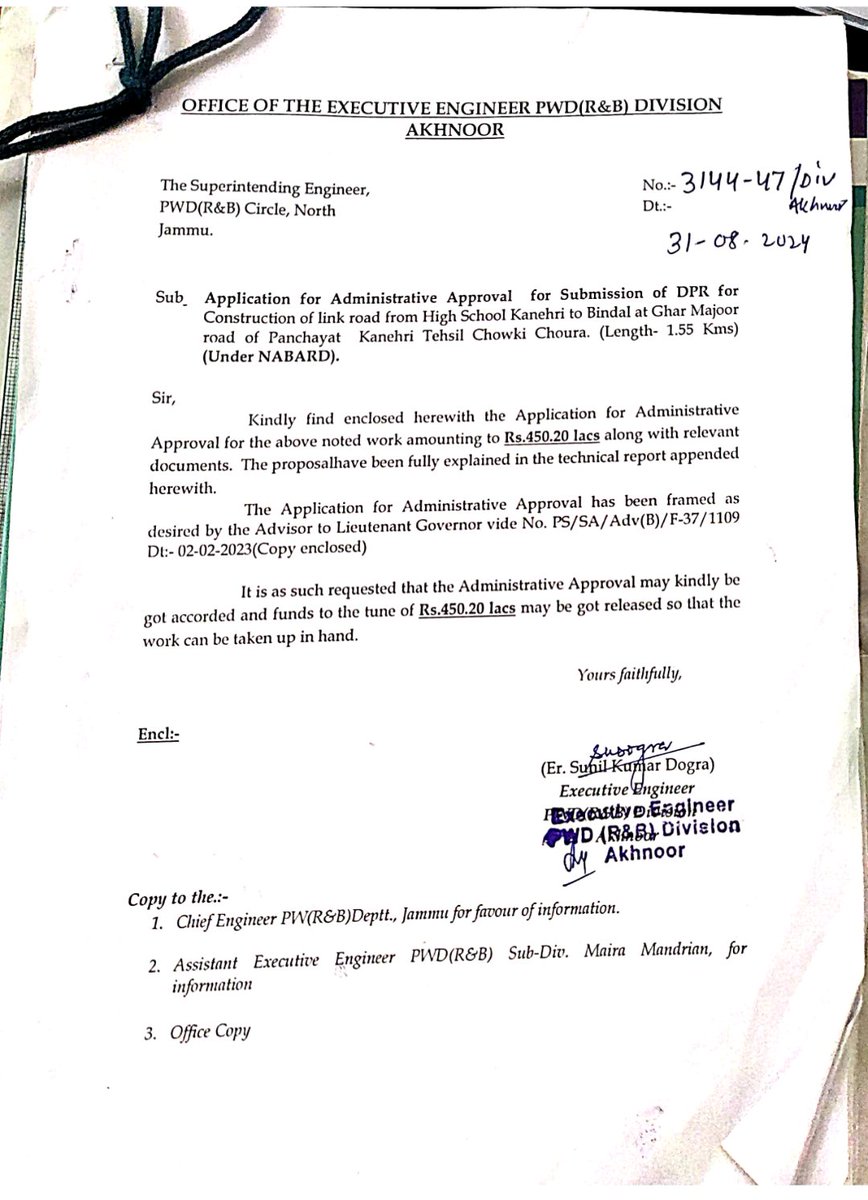 Sanjayvashistjk's tweet photo. Most Respected honourable @CM_JnK @OmarAbdullah sahb honourable dycm @Surinderch55 sahb honourable minister @sharma__satish @satishsharmajnk that public of village Kanehri and Hamlet bindal are suffering due to non-availability of link road facility.that due to non-availability https://t.co/aUJvVHUU6c