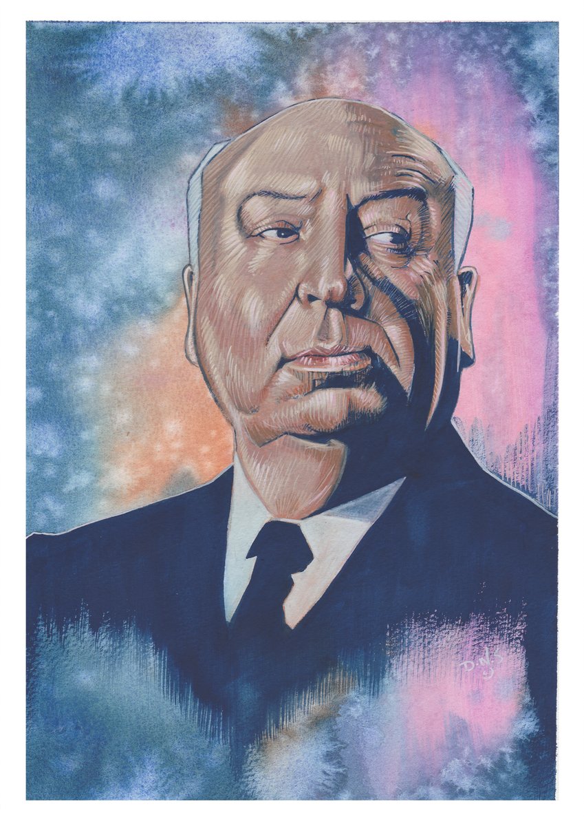 A4 og paintings for sale £60 each both for £110 free post in UK plus post everywhere else DMs are open reposts appreciated #art #paintings #portraits #movieicons #classicmovies #movieart #artforsale #commissionsopen