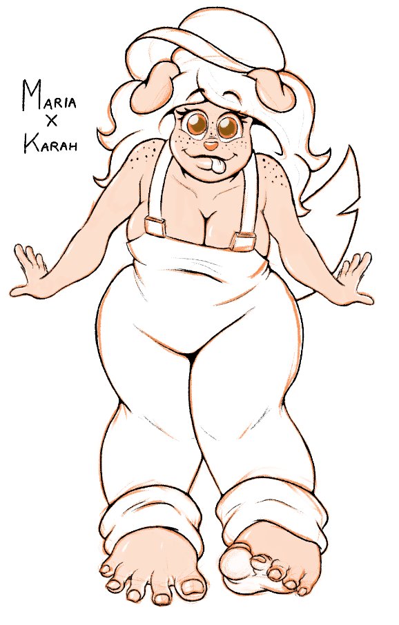 OC Fusion Doodles with my gal Karah and <a href="/mr_valentim237/">Mr. Valentim🔞</a>'s gal Maria