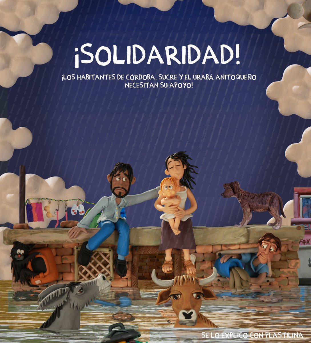 ¡Solidaridad con los habitantes de Córdoba, Sucre y el Urabá antioqueño, necesitan tu apoyo!!!