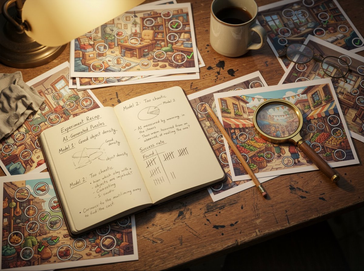 Puzzle experiment notes