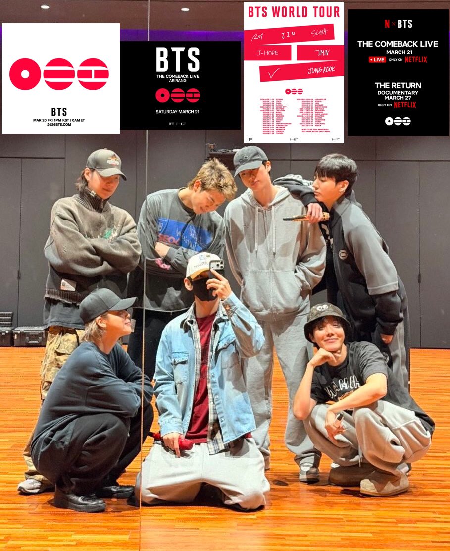 seokjinmylabsss's tweet photo. we are so back ❤️‍🩹
#BTS_ARIRANG https://t.co/QCTQaiJg9b