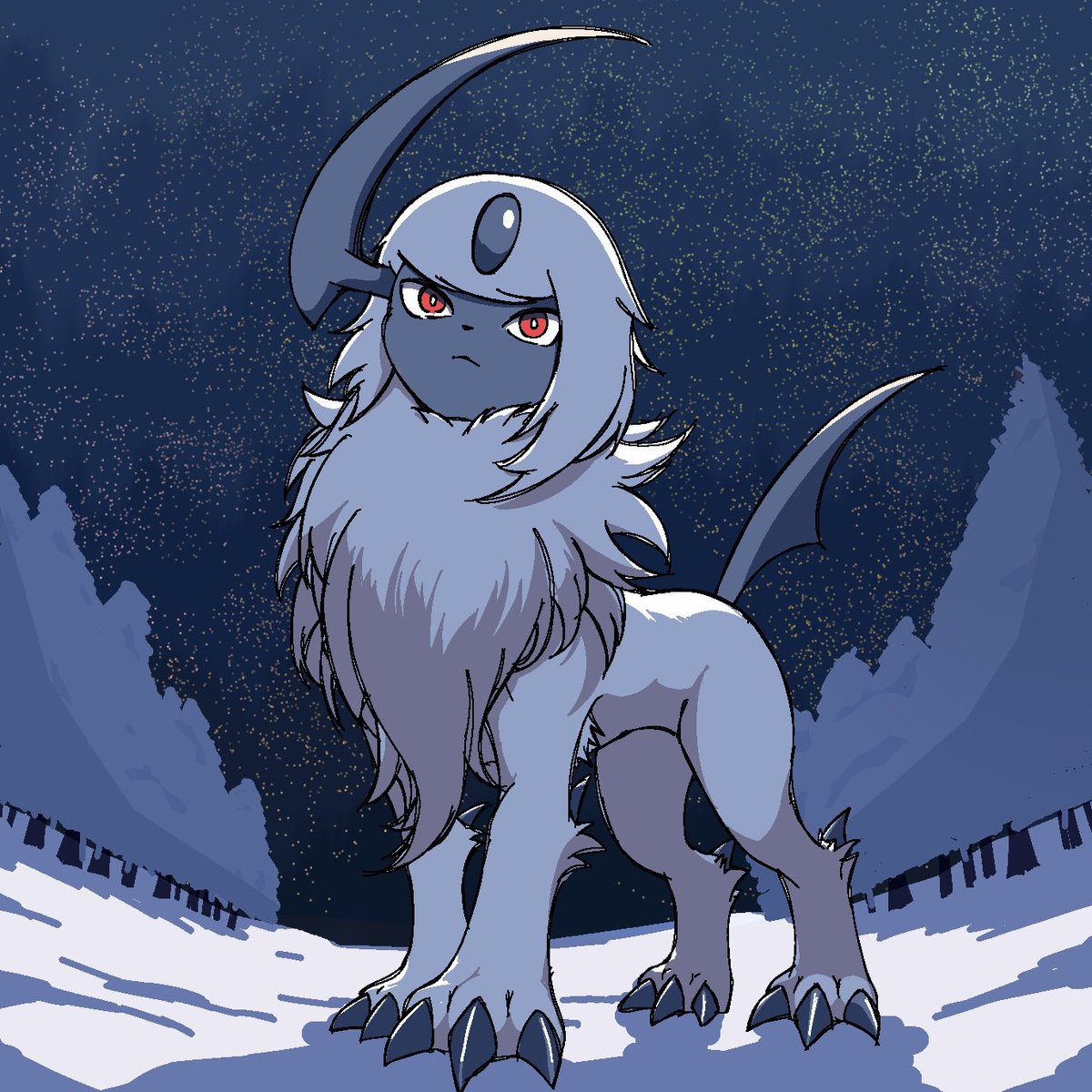 Meloettachuuuuu's tweet image. #アブソルの日