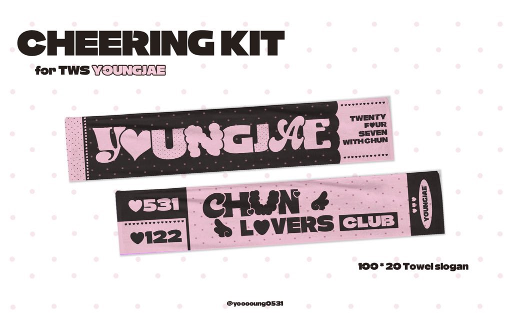 ❤︎ ┈┈┈┈┈┈┈┈┈┈┈┈┈┈┈ ❤︎
         TWS 영재 타올 슬로건 구매폼

     #RT 하신 분들 중 추첨 타올슬로건을 
     보내드립니다 (｡•̀ᴗ-)✧

🗓️ 2026.02.09 17:31 ~ 02.12 23:59

🔗 witchform.com/deposit_form.p…

#TWS #투어스 #영재