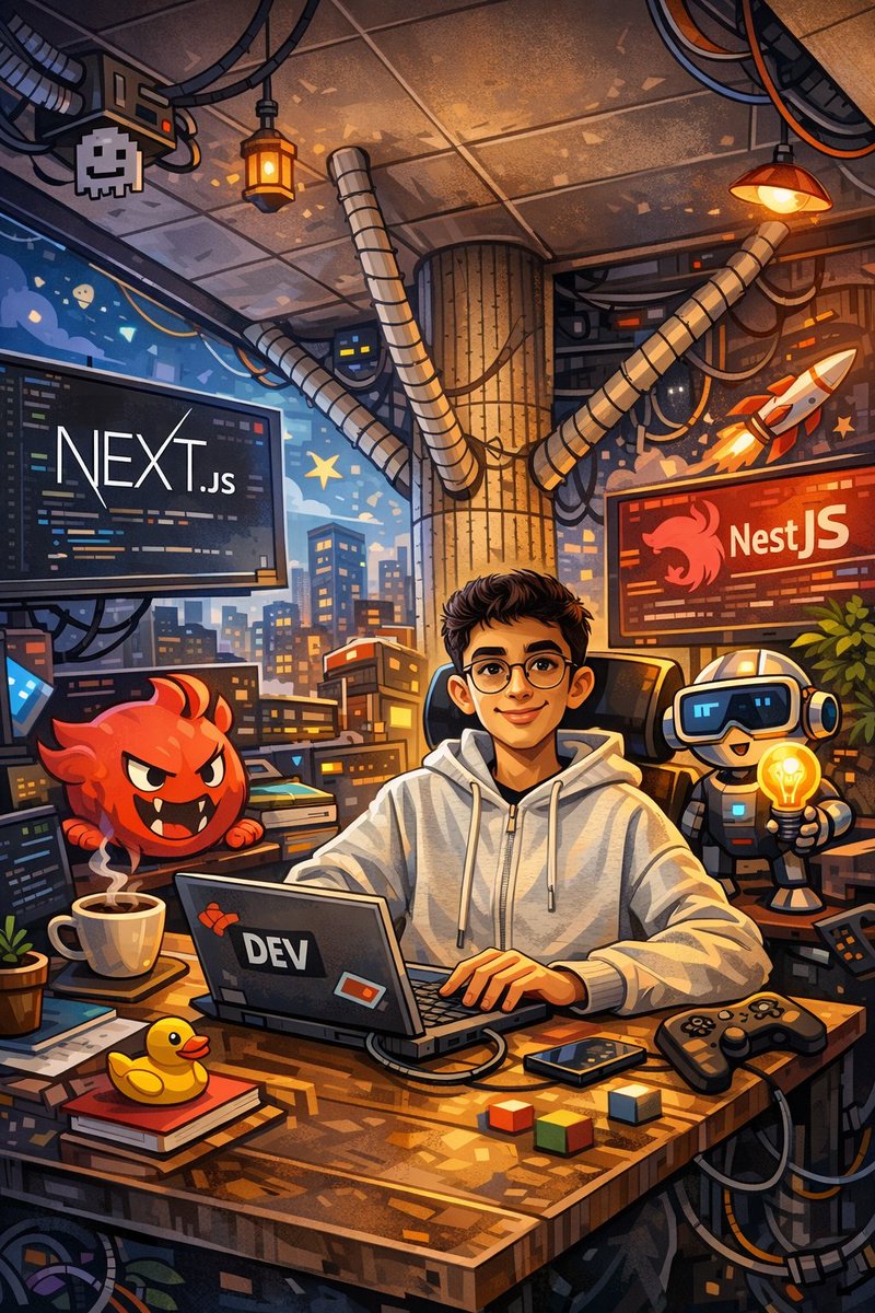 full stack ( TypeScript || Next.js || Nest.js ) tweet media