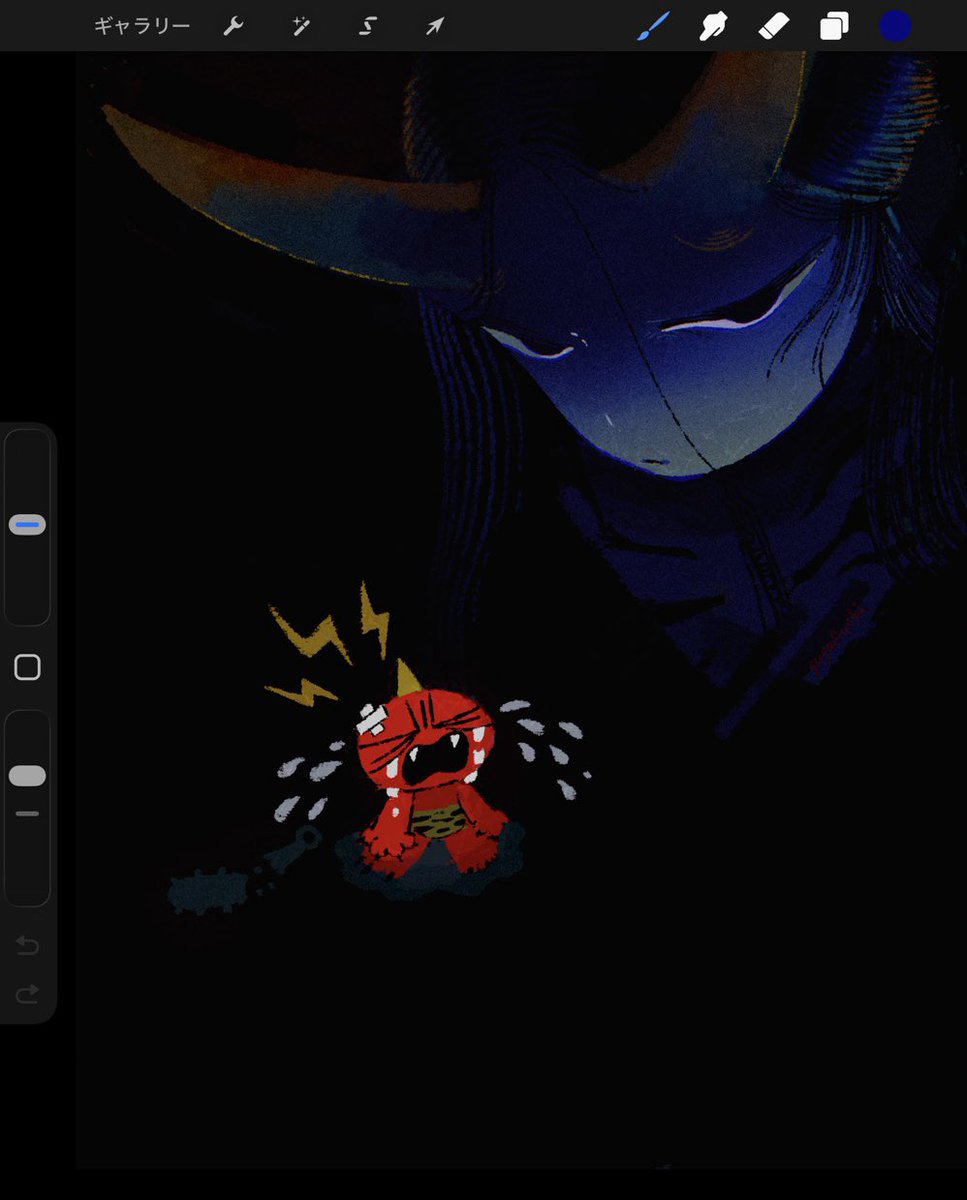 泣いた赤鬼　と青鬼