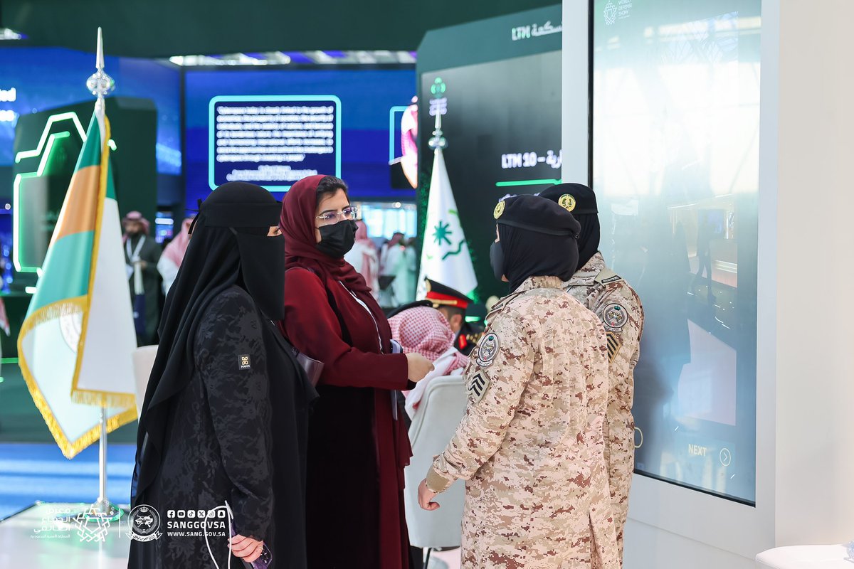 sanggovsa's tweet photo. جانب من زوار جناح #وزارة_الحرس_الوطني في معرض الدفاع العالمي 2026.

#WDS2026 
#مستقبل_التكامل_الدفاعي https://t.co/QoJzijx7Dj