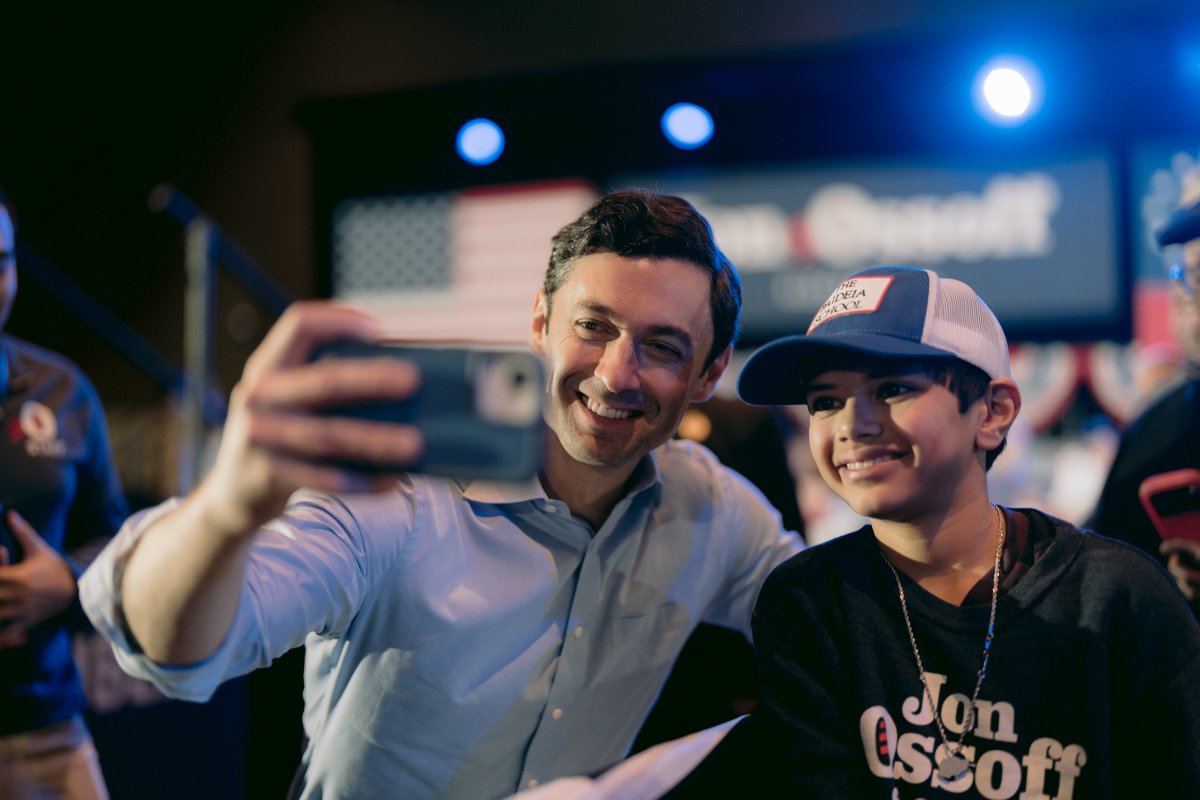 Jon Ossoff tweet media