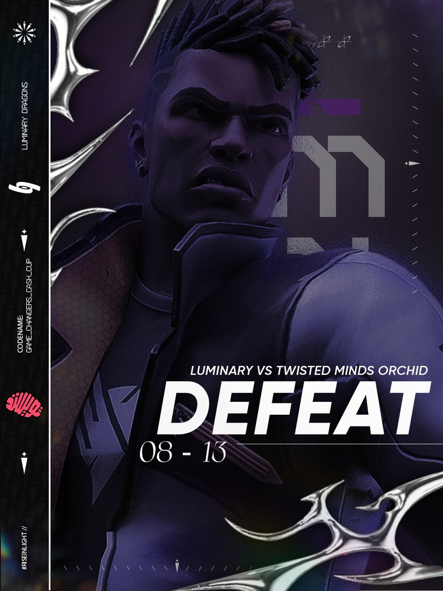 LMNY_Esport's tweet image. Vous avez cru, et nous aussi… c’est l’expérience qui a parlé, 8-13, contre @TwisMinds, GGs. ❌

Un grand bravo aux filles pour cette performance lumineuse ! ✨

#RISEINLIGHT 💜