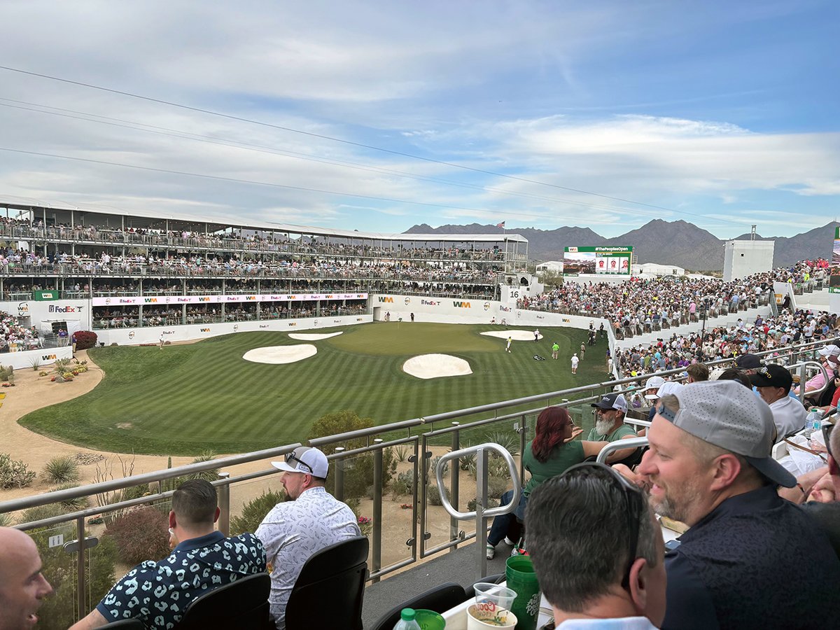 MicroAge's tweet photo. As the #WMPhoenixOpen comes to a close, we’re heading into 2026 inspired &amp; energized.

A huge thank‑you to the clients &amp; partners who spent time with us throughout the week. Until next year! ⛳️💚

@Lenovo @Microsoft @ninjaone @sophos 
#MicroAge #ClientAppreciation https://t.co/3Q8FQI2OAo