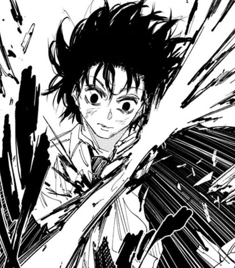 nagumo coming out of this fight with scars most definitely on his hand and chest…