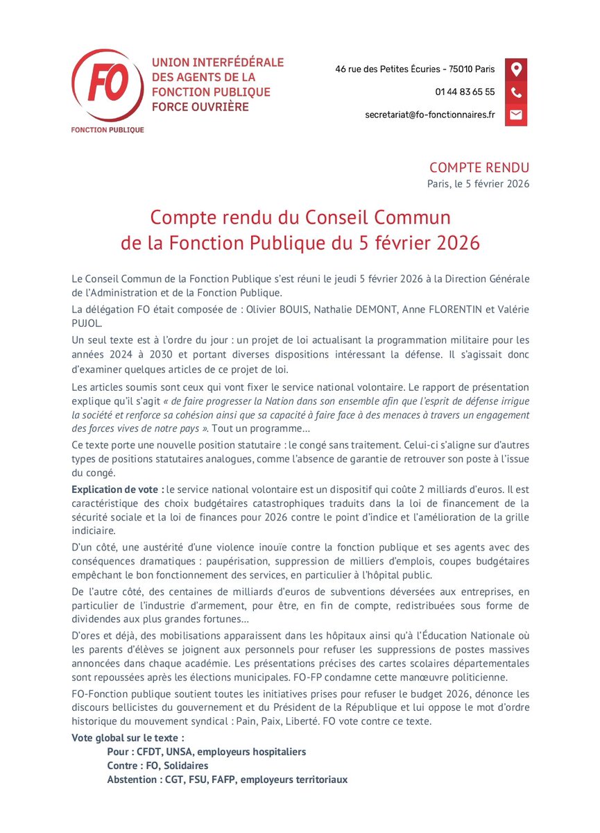 FNEC FP-FO tweet media