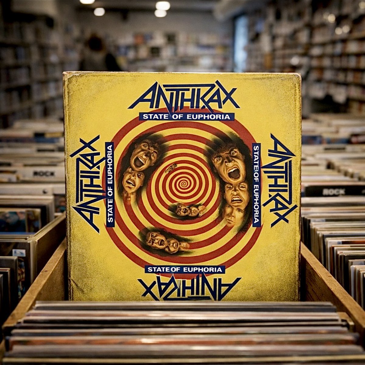 On this day in 1989, Anthrax earn their first Gold album when their fourth album, State of Euphoria, is certified for sales of 500,000 copies.

#anthrax