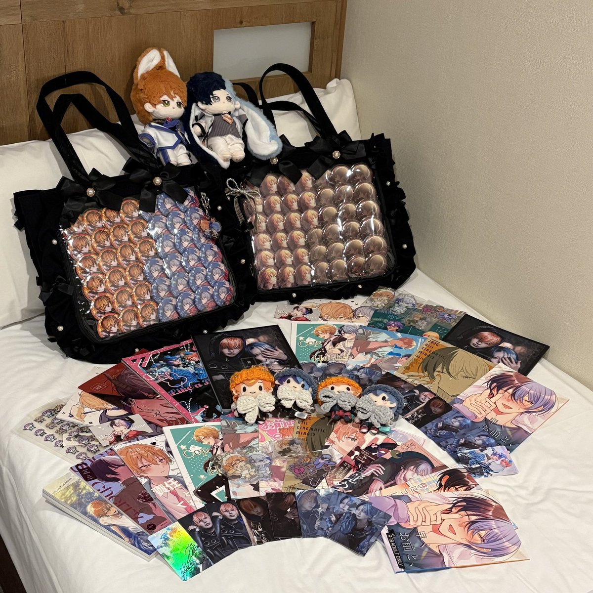 買いすぎなんよ( ՞ ᴗ  ̫ ᴗ՞)
肩重いなって思ったんよ( ᴖ ̫ᴖ )