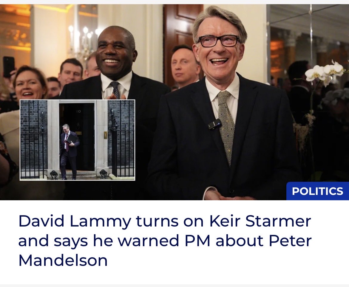 Imagine low IQ <a href="/DavidLammy/">David Lammy</a> being able to say to you, i told you so

Oh the absolute shame
