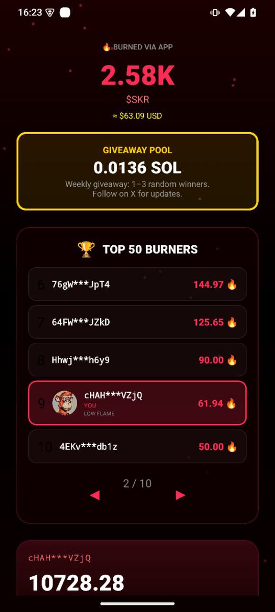 Seeker Burner tweet media