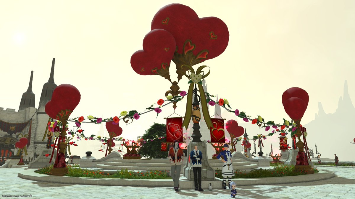 先日FF14復帰中のおそばさんとシーズナルイベントに行ってきました
楽しかったです！ありがとうございました✨
麻雀オススメしてもらったのでまたやってみようかな