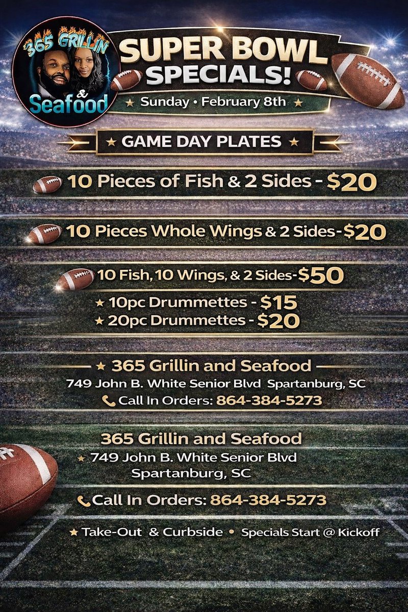 365 Grillin & Seafood tweet media