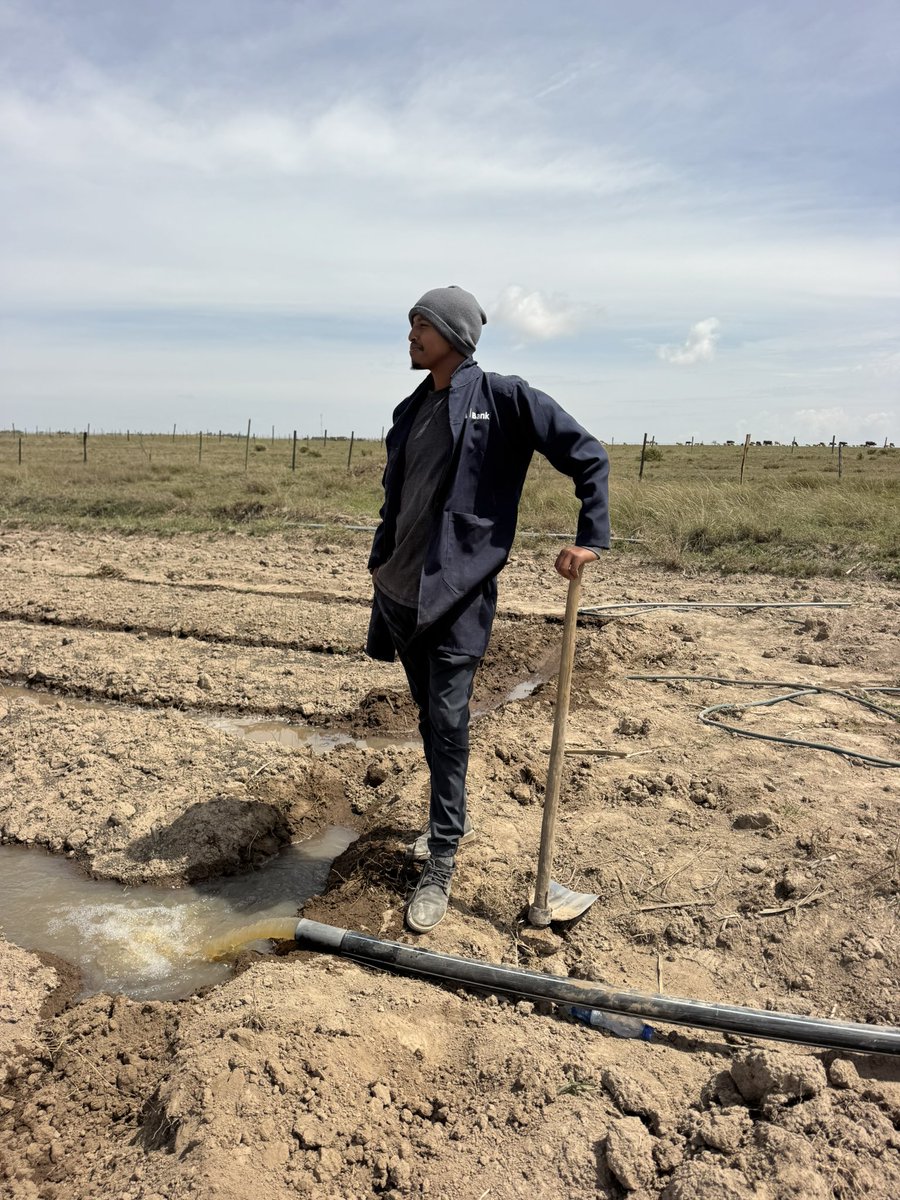 createdbyimu's tweet photo. Water flowing, land ready, vision clear. https://t.co/qZ3Ce4QOnq