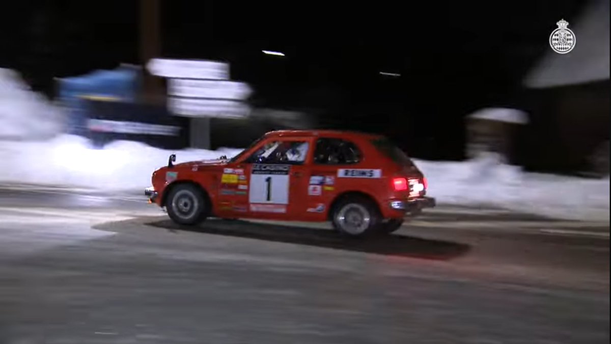 ラリー・モンテカルロ・ヒストリック 伝統のチュリニ峠を攻める琢磨