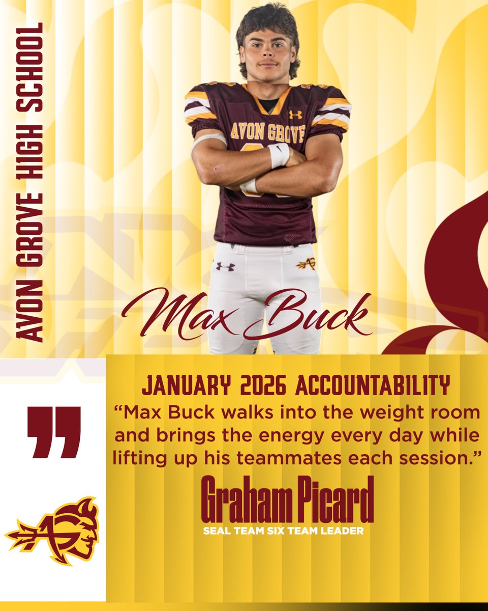 Avon Grove Football tweet media