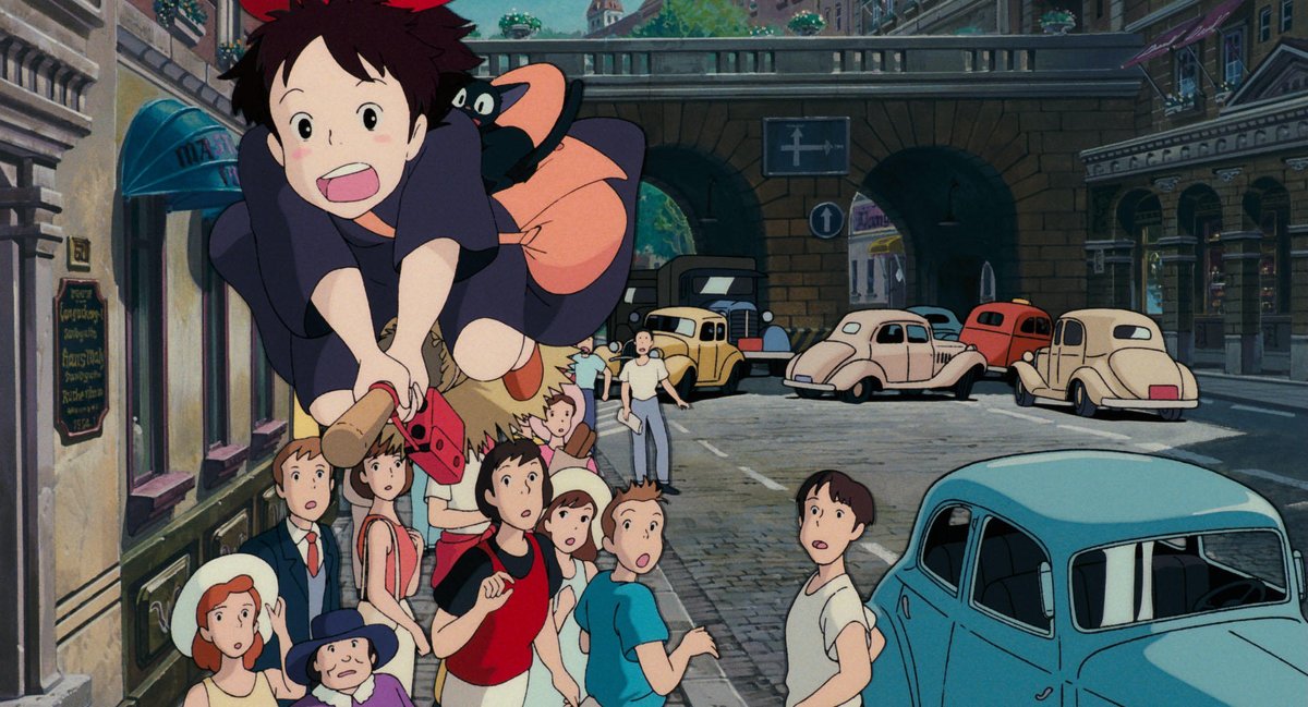 キキ(魔女の宅急便) 「#まから始まる映画といえば 『魔女の宅急便』」|ジブリのせかい【非公式ファンサイト】のイラスト