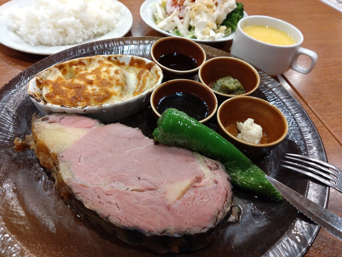 ローストビーフにした！
\('ω')/