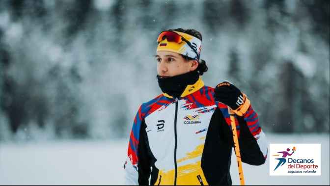 Con la prueba Esquí de fondo Esquiatlón 10 km + 10 km masculino, arrancó hoy domingo para COLOMBIA participación en los Juegos Olímpicos de Invierno Milano Cortina ITA.
En el Estadio Tesero Cross Country, presencia de Fredrik FODSTAD ocupando la casilla 69 y menos una vuelta.