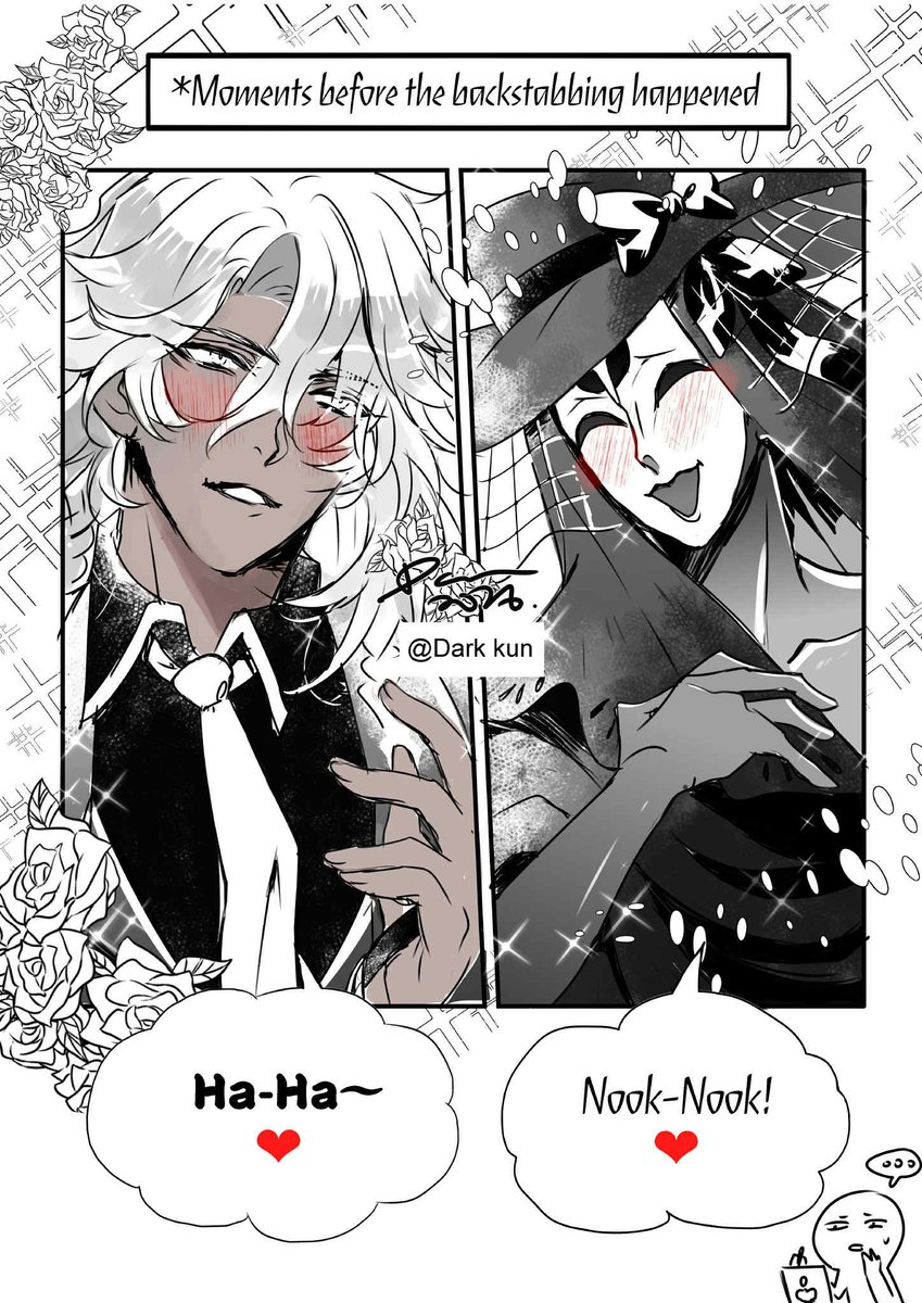 It's either that, or they call each other:
"Na-Na" and "Ah-Ah"
#HoYocreators #NanookHSR #honkaistarrailfanart #AHAHSR